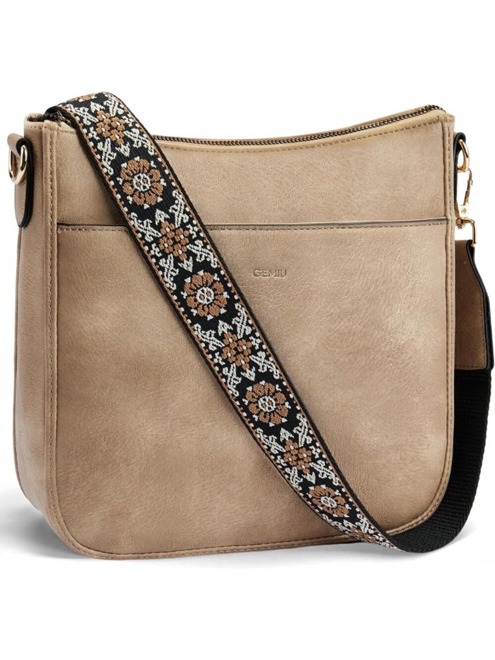 Stylish Medium Crossbody Purse for Women with Trendy Guitar Strap - Versatile
